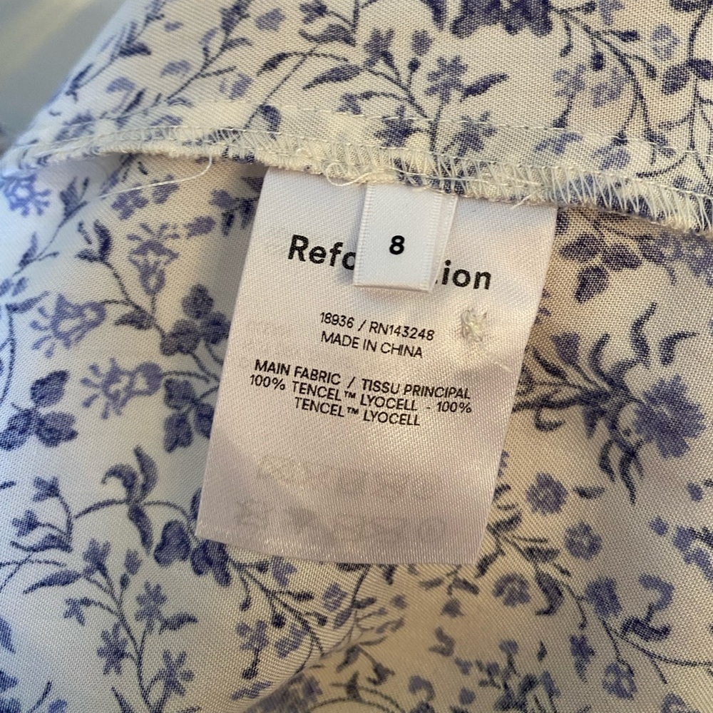 Reformation Button Down Mini Dress - image 6